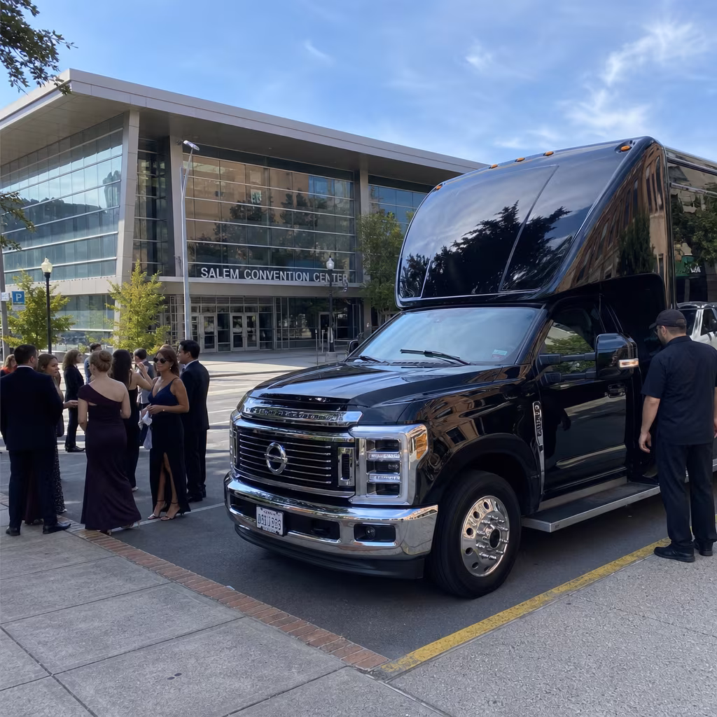 Rent a Bus to the Salem Convention Center
