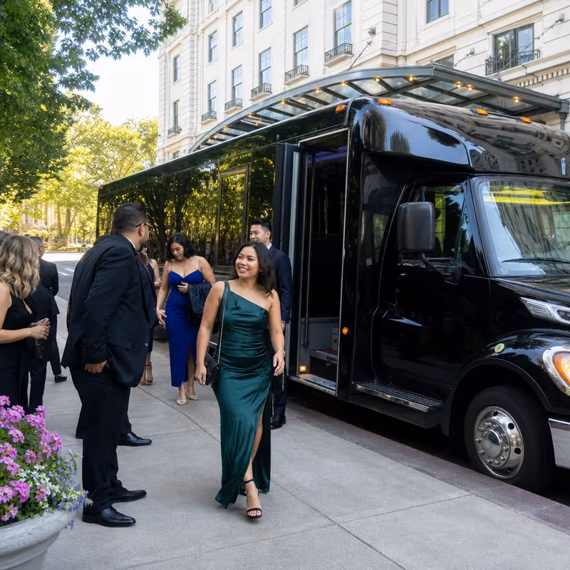 Private event transportation