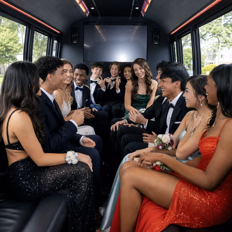 Salem Prom & Homecoming Transportation fleet vehicle