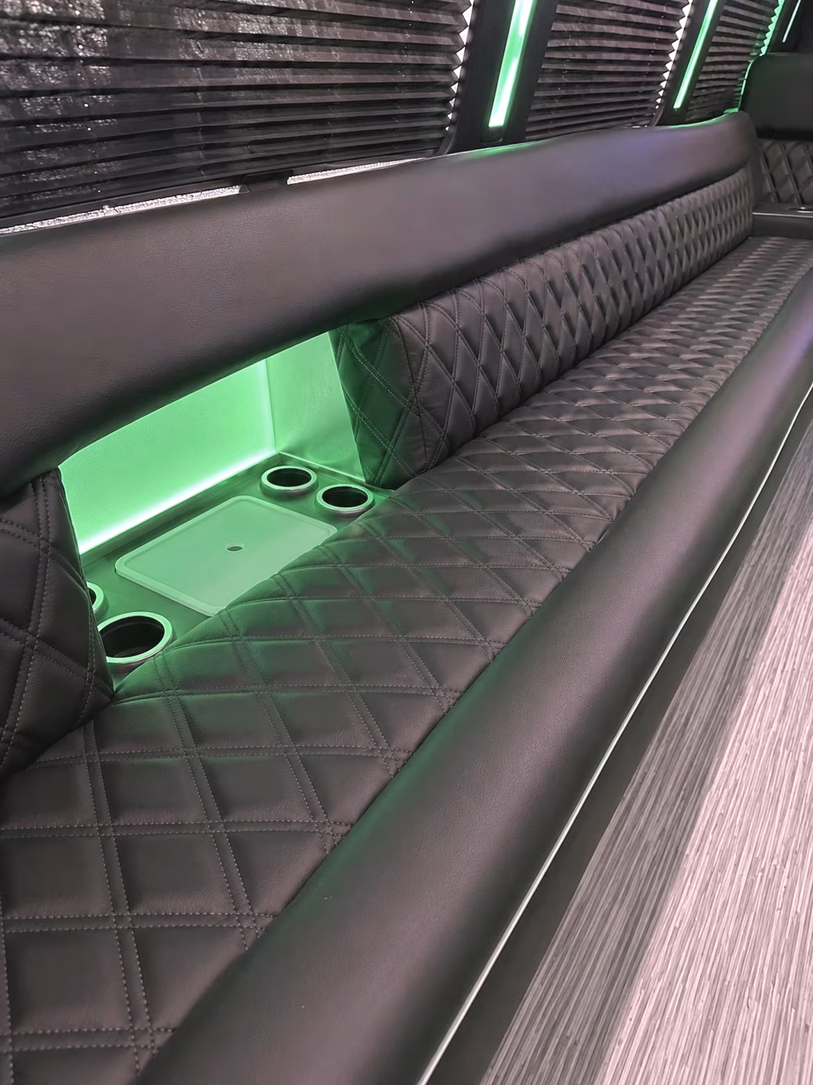 Salem Bachelor & Bachelorette Transportation party bus interior