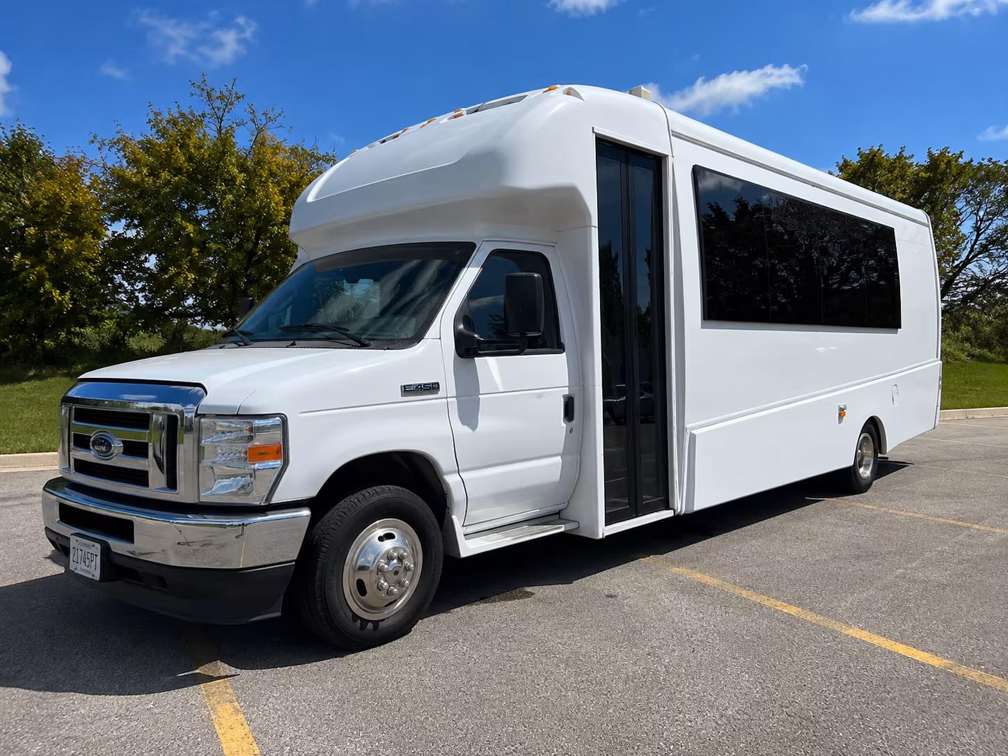 Salem Concert & Music Festival Transportation party bus exterior