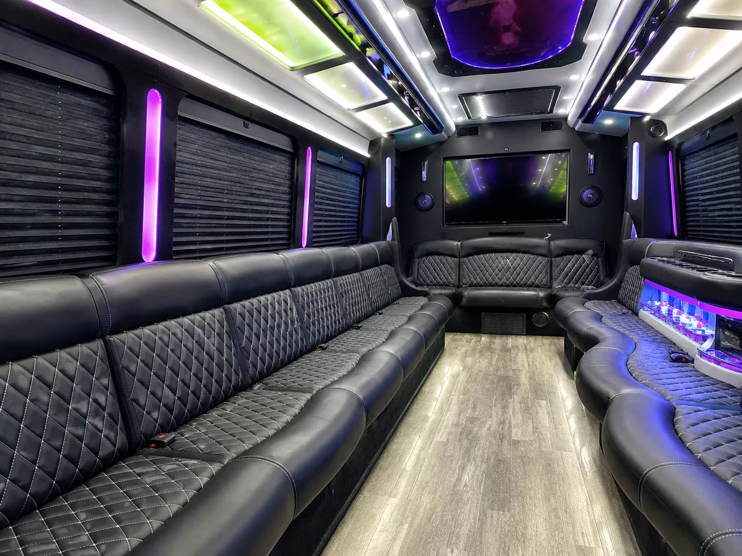 Salem Concert & Music Festival Transportation party bus exterior