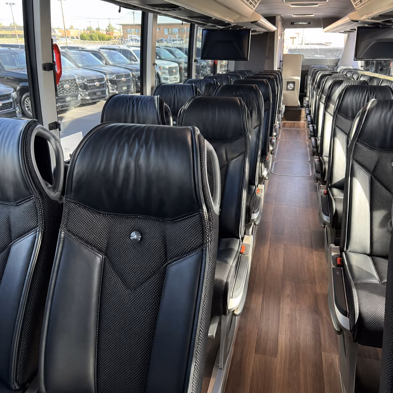 Salem Corporate Transportation onboard seating