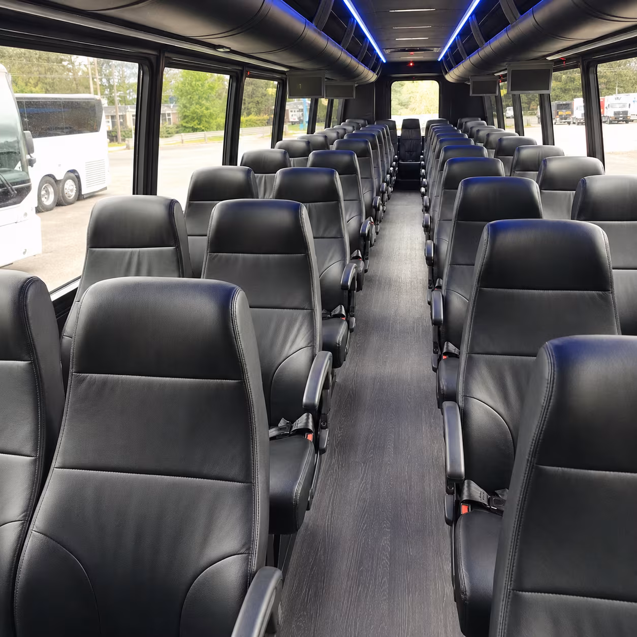 Salem Corporate Transportation party bus interior