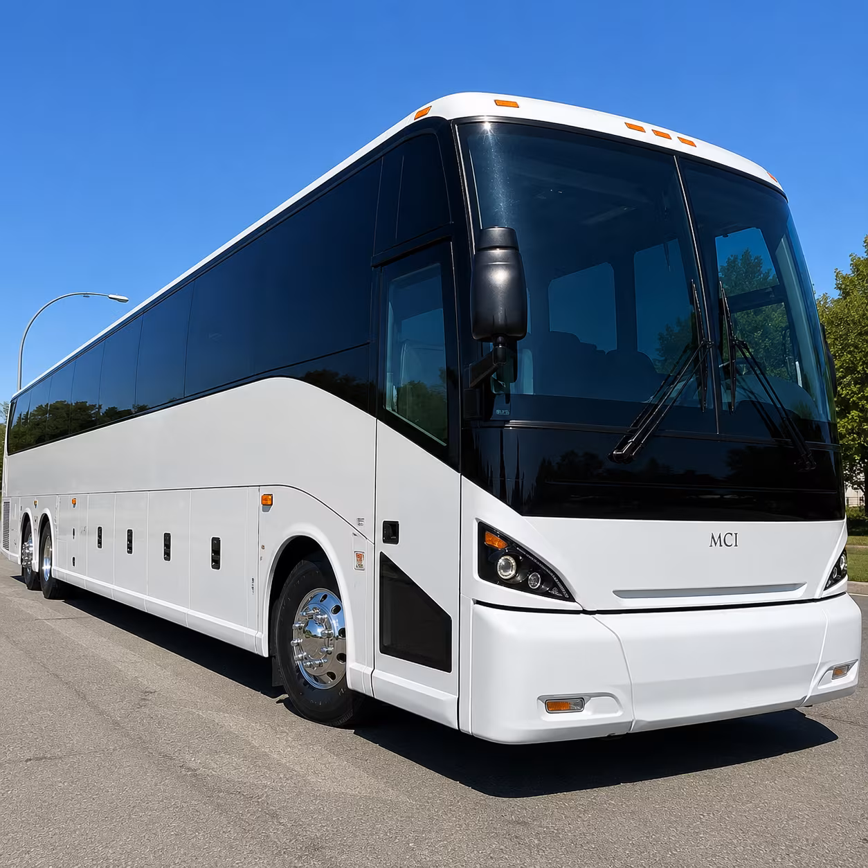 Salem Corporate Transportation party bus exterior