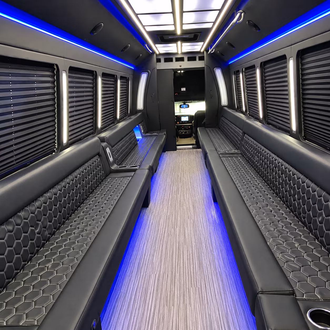 Salem Private Event Transportation party bus exterior