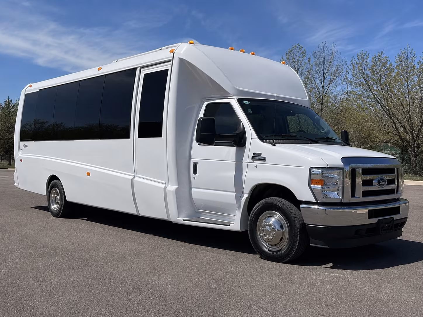 Salem Private Event Transportation party bus exterior