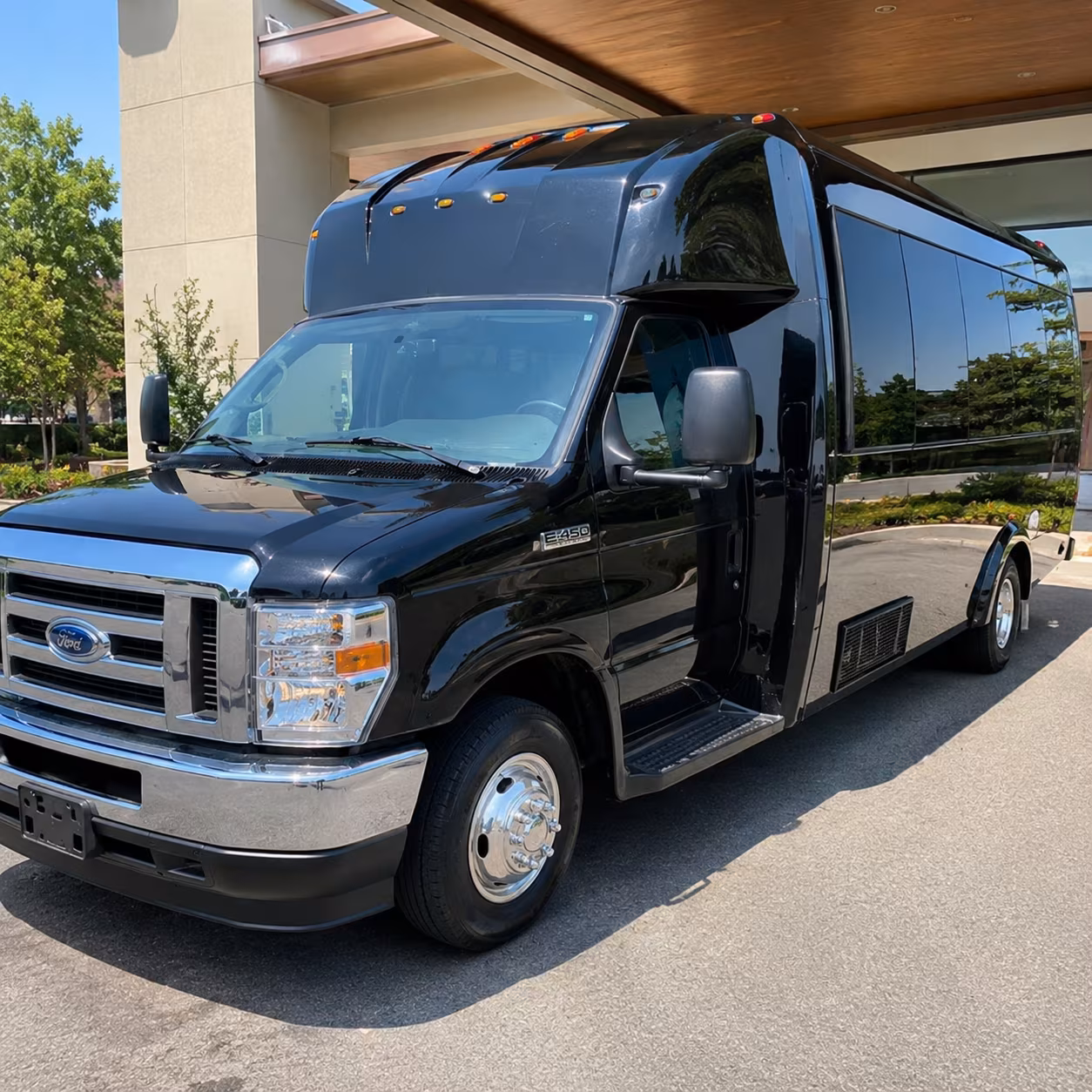 Salem Prom & Homecoming Transportation party bus exterior