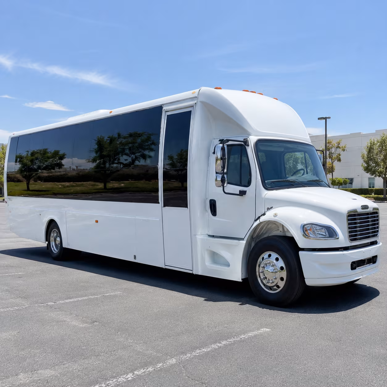 Salem Prom & Homecoming Transportation party bus exterior