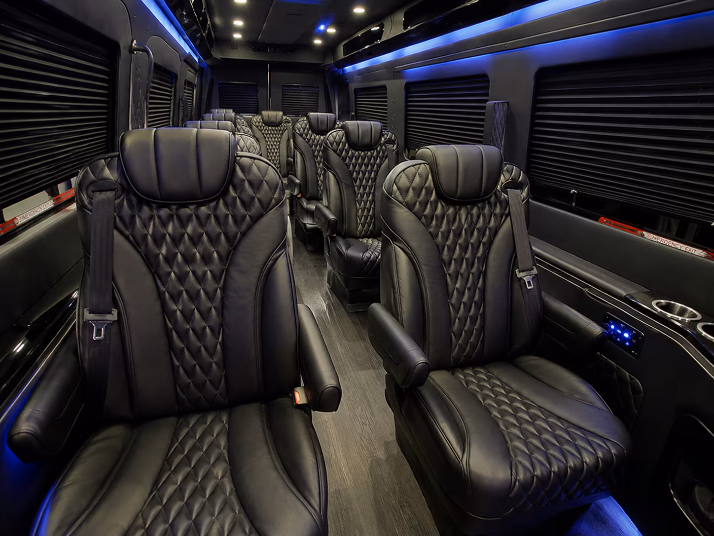 Salem School Event Transportation onboard seating