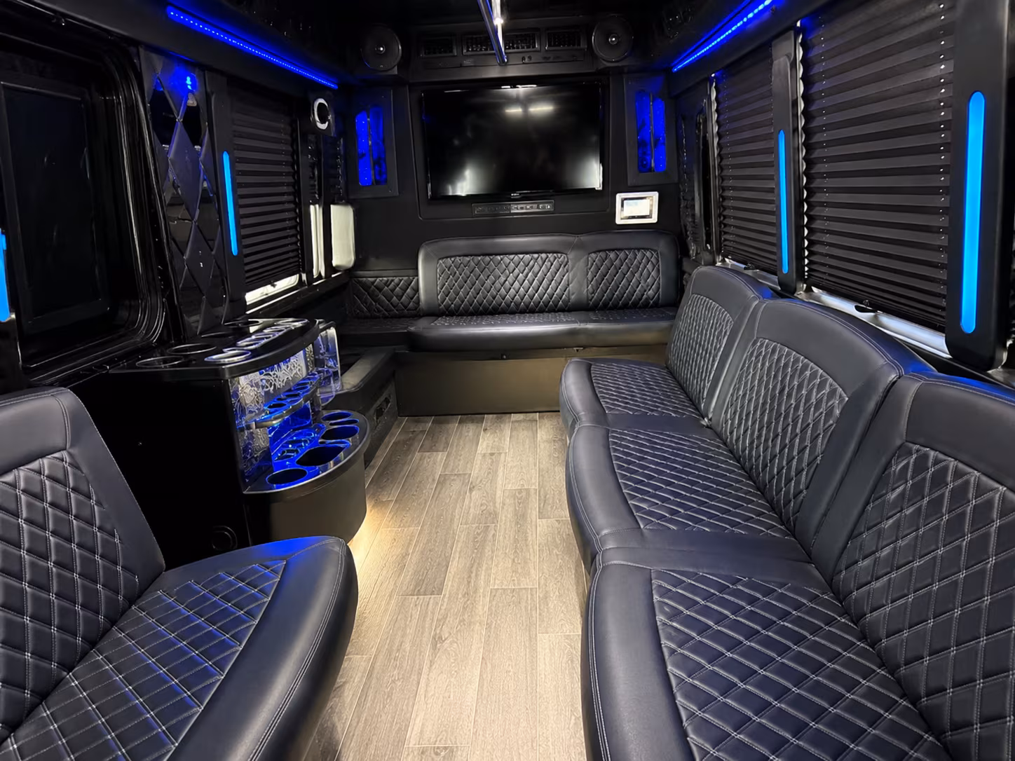 Salem Sporting Event Transportation onboard seating