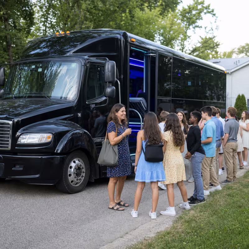 Salem School Transportation fleet vehicle