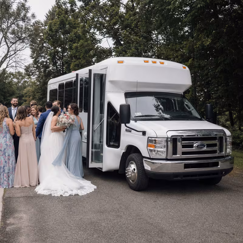 Salem Wedding Transportation fleet vehicle